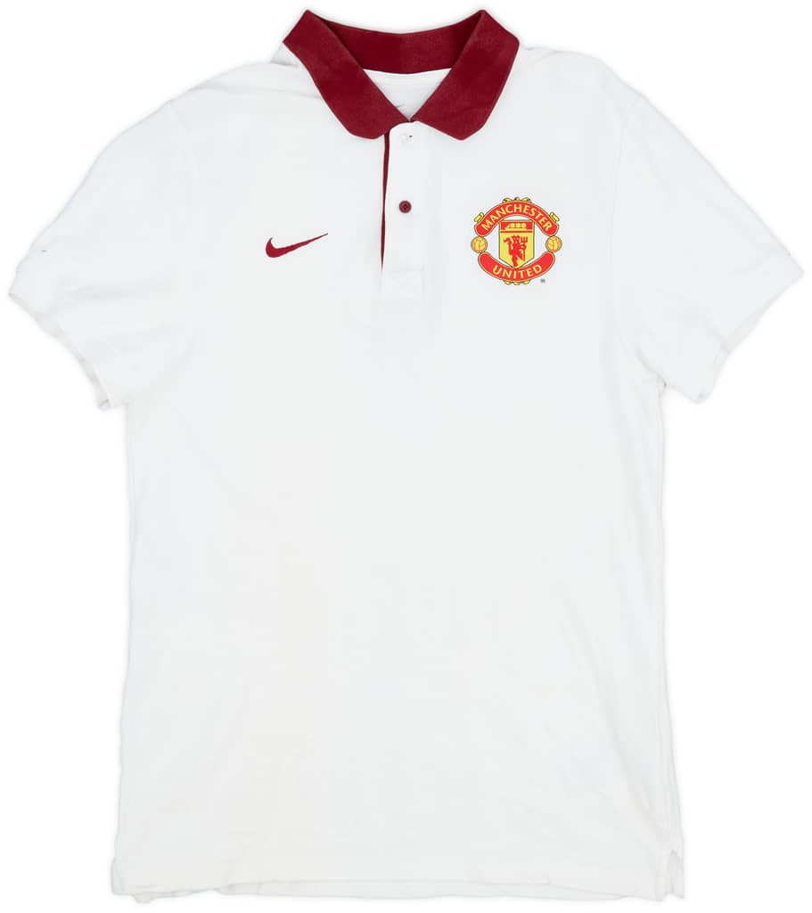 2013-14 Manchester United Nike Polo Shirt - 7/10 - (S)