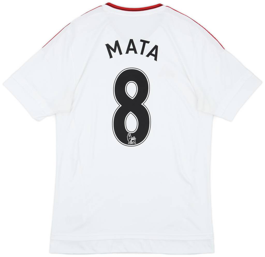 2015-16 Manchester United Away Shirt Mata #8 - 9/10 - (S)