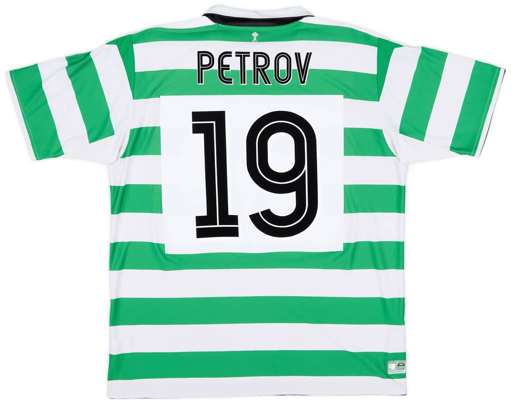 2004-05 Celtic Home Shirt Petrov #19 - 7/10 - (XL)