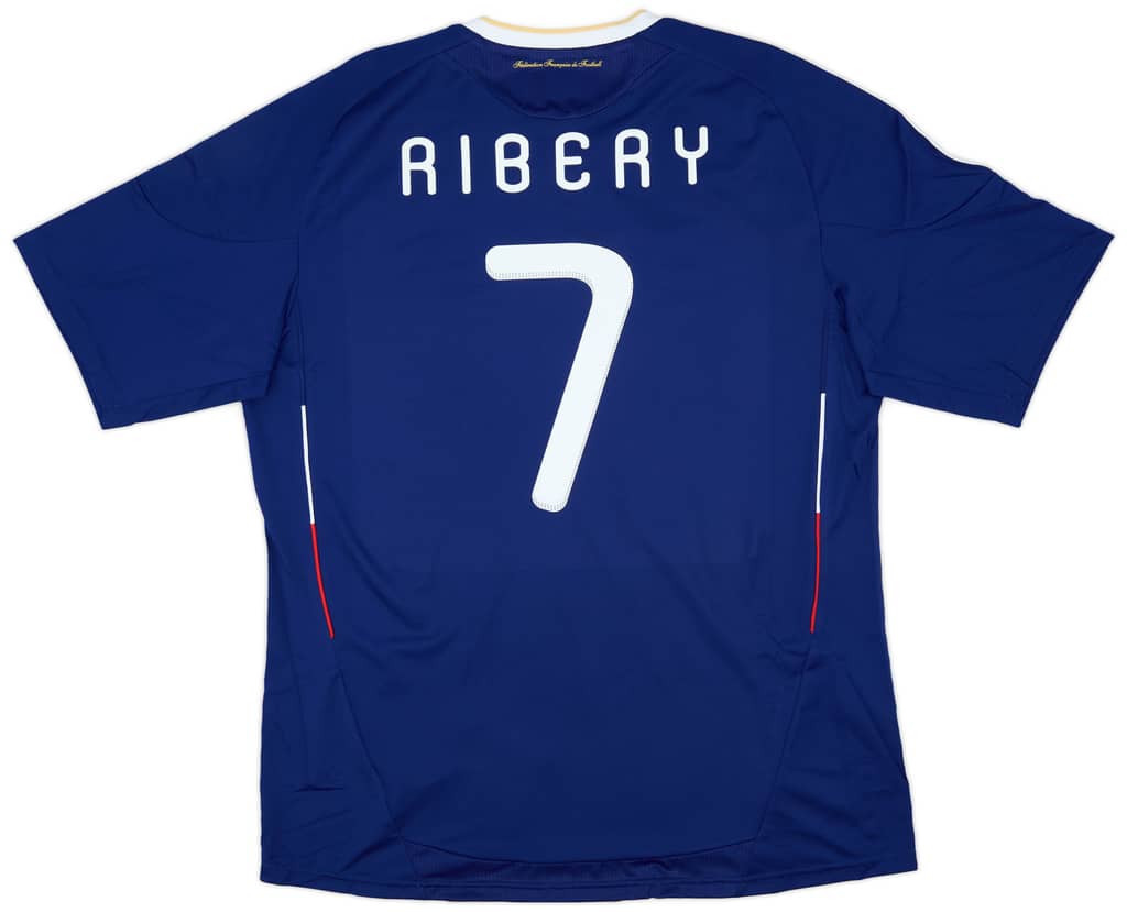 2009-10 France Home Shirt Ribery #7 (XL)