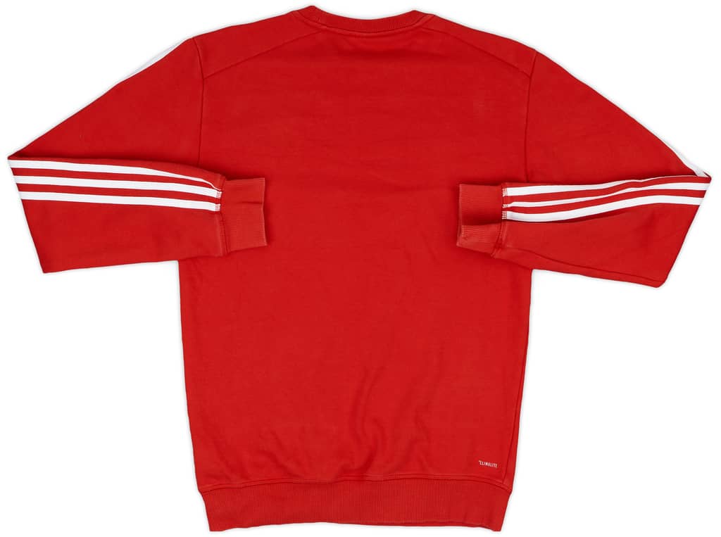 2017-18 Bayern Munich adidas Sweat Top - 8/10 - (S)