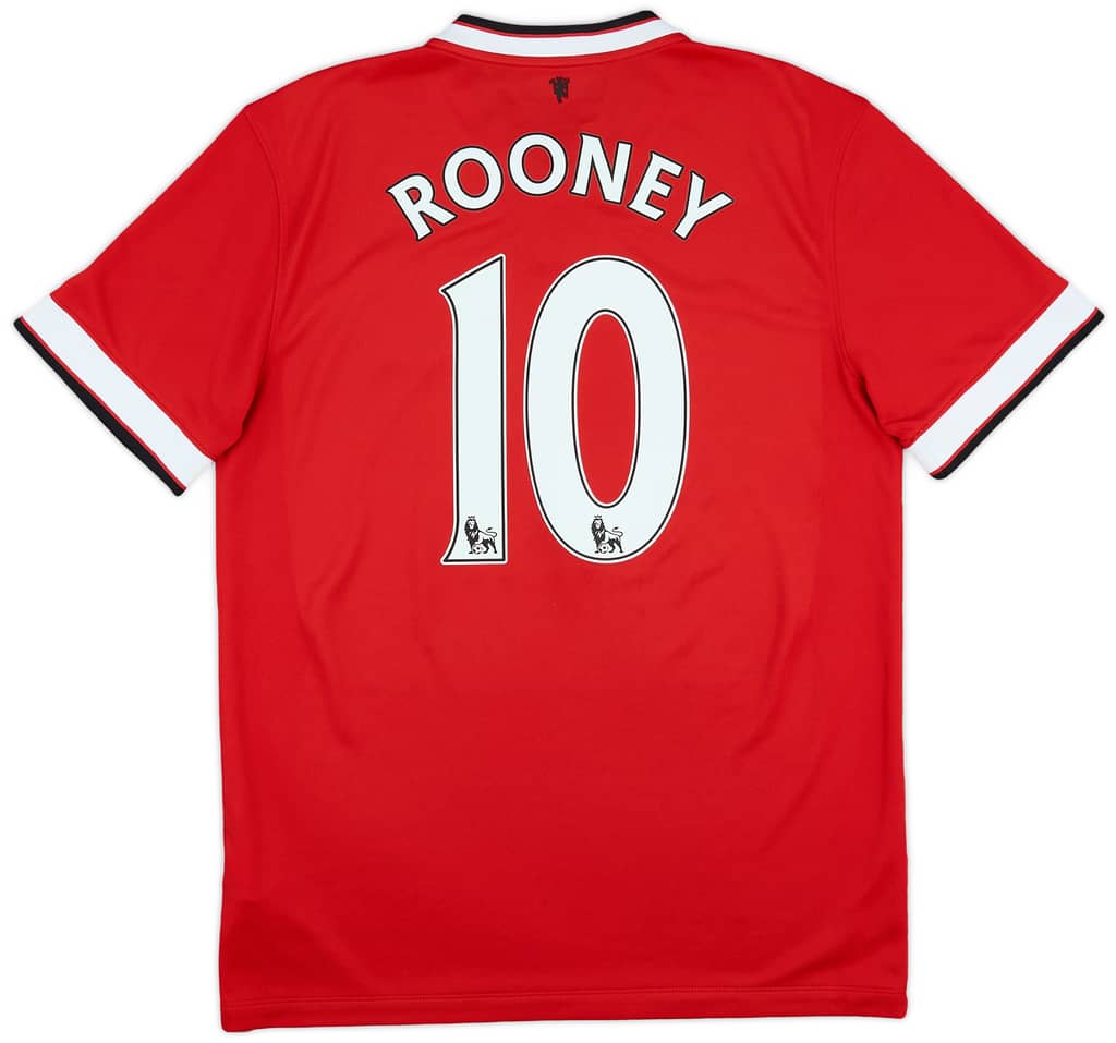 2014-15 Manchester United Home Shirt Rooney #10 - 5/10 - (M)