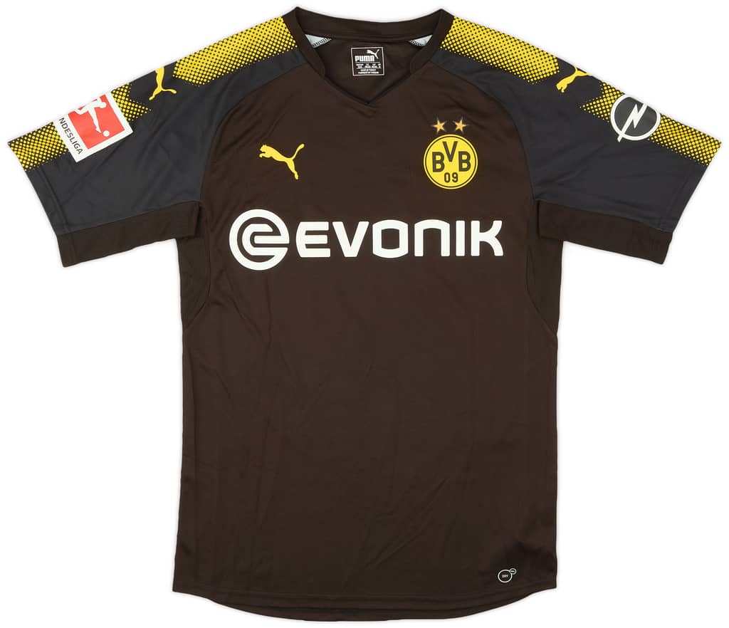 2017-18 Borussia Dortmund Away Authentic Shirt Weigl #33 - 10/10 - (M)
