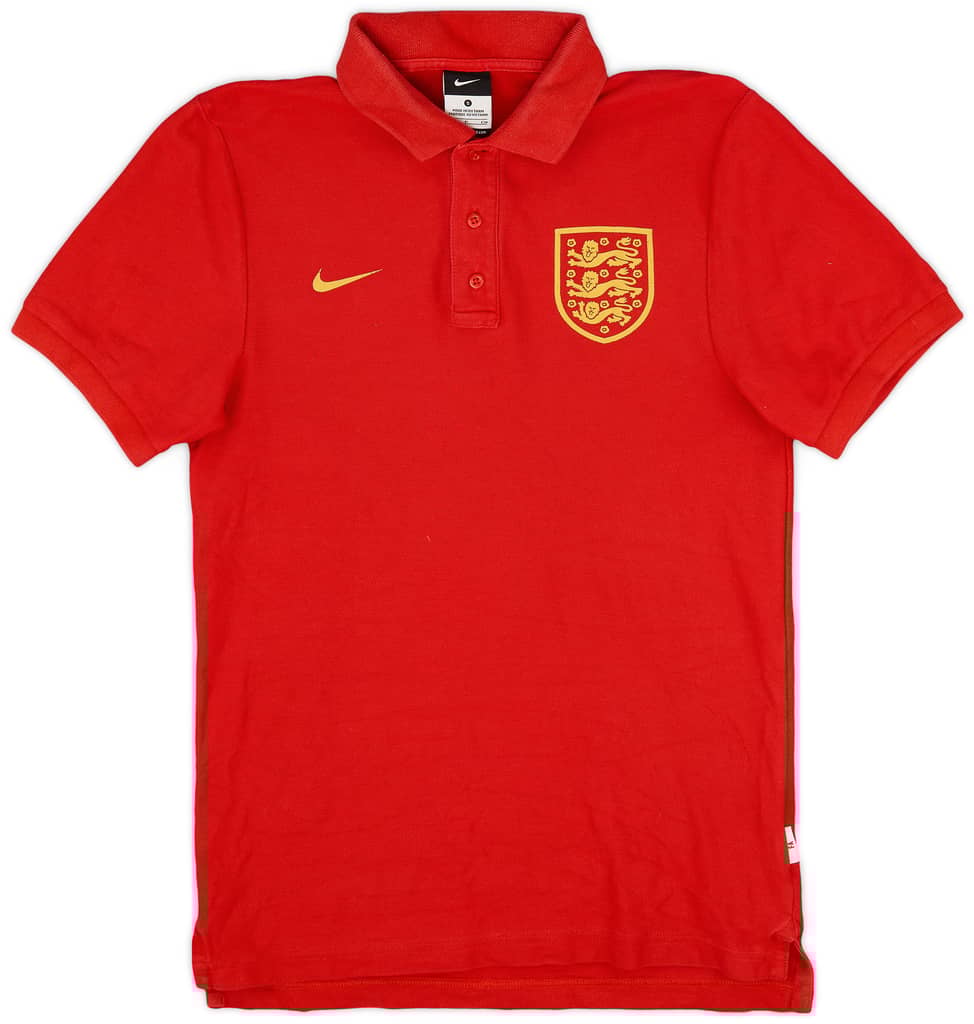 2014-15 England Nike Polo Shirt - 7/10 - (S)