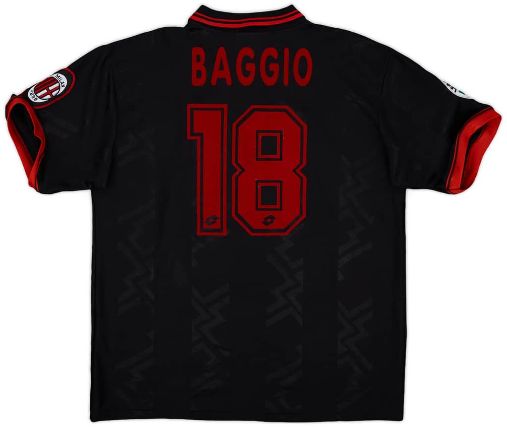 1996-97 AC Milan Third Shirt Baggio #18 - 7/10 - (XXL)