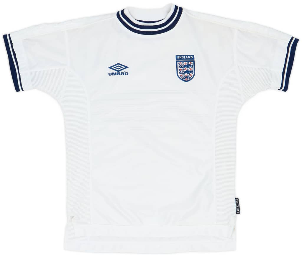 1999-01 England Home Shirt - 7/10 - (L.Boys)