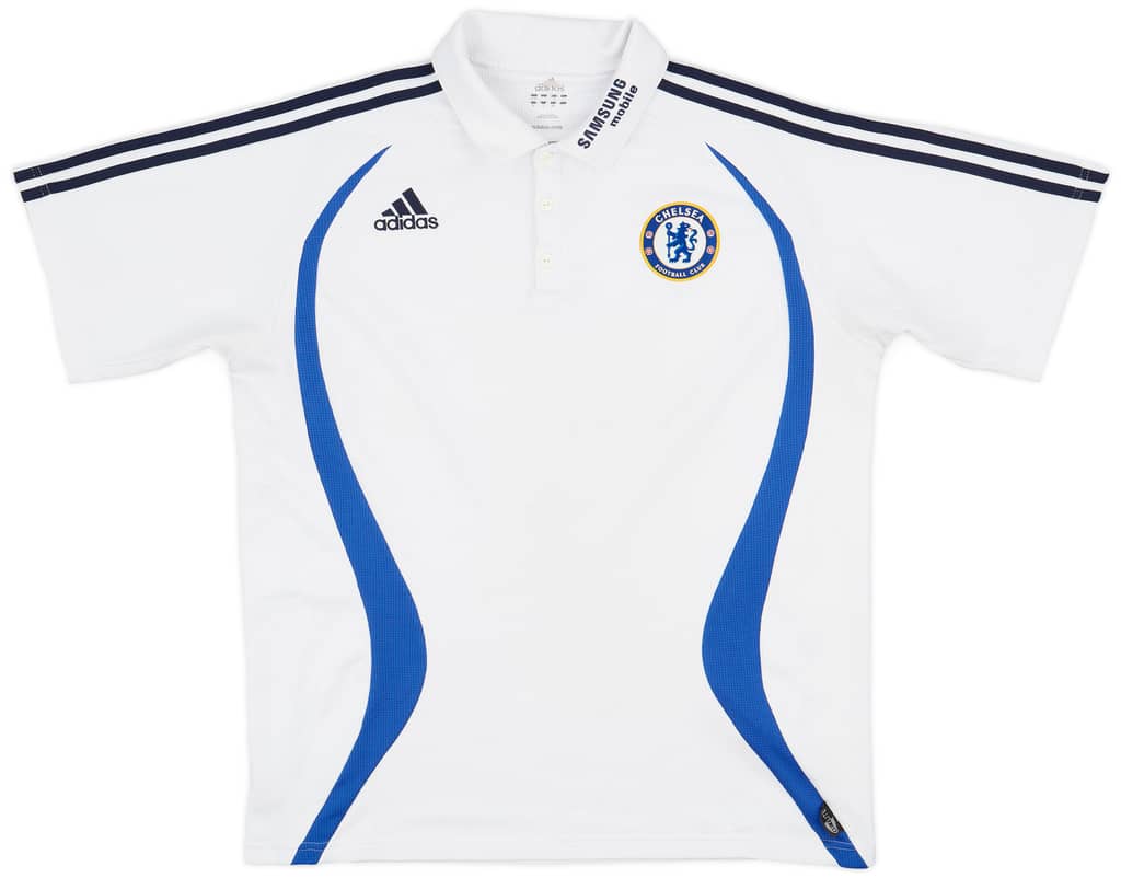 2006-07 Chelsea adidas Polo Shirt - 6/10 - (L)