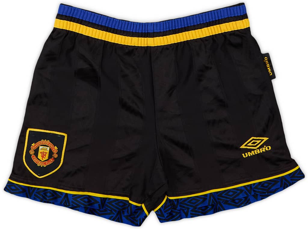 1993-95 Manchester United Away Shorts - 8/10 - (S)
