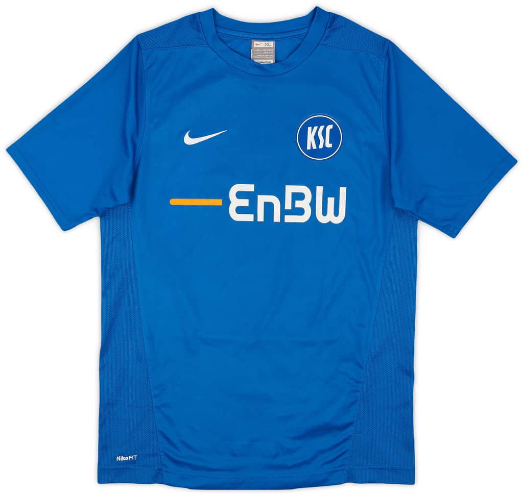 2009-10 Karlsruher Home Shirt - 7/10 - (XL.Boys)