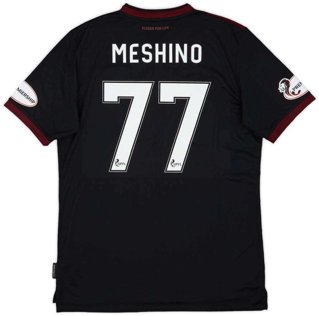 2019-20 Hearts Third Shirt Meshino #77 (L)
