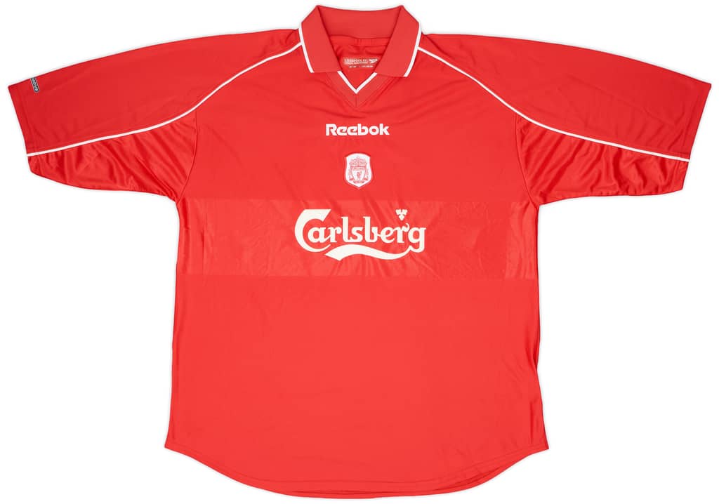 2000-02 Liverpool Home Shirt Owen #10 - 8/10 - (XL)