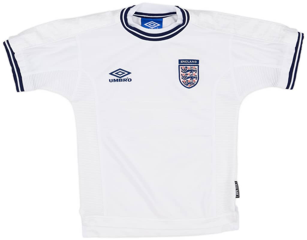 1999-01 England Home Shirt - 6/10 - (S.Boys)