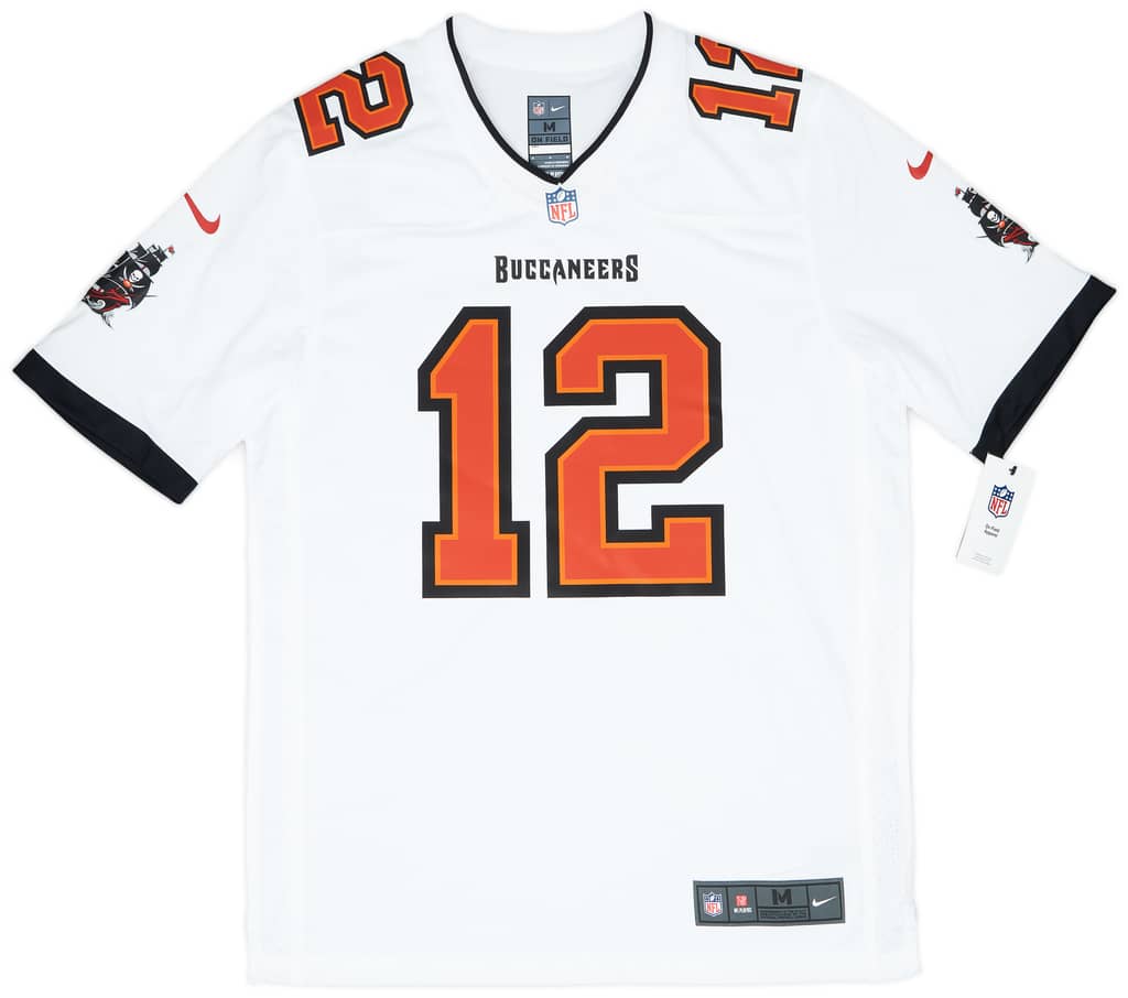 2020-22 Tampa Bay Buccaneers Brady #12 Nike Game Away Jersey (M)
