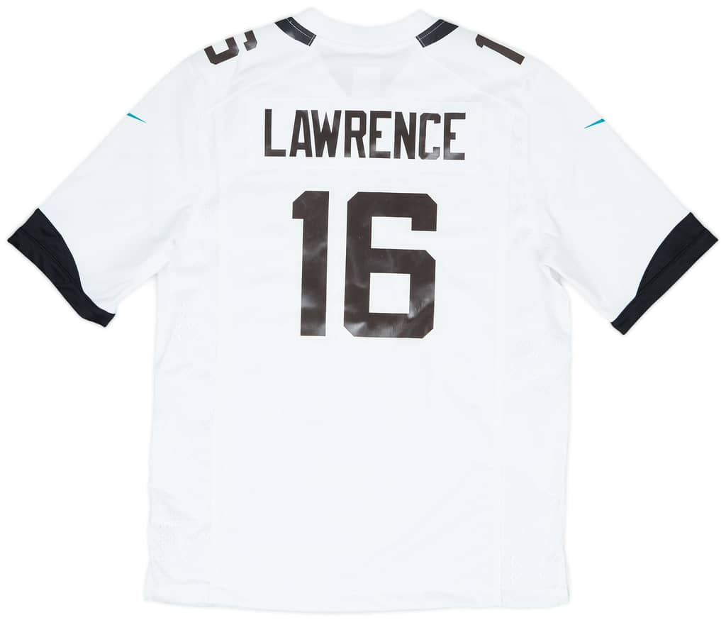2021-24 Jacksonville Jaguars Lawrence #16 Nike Game Away Jersey (M)