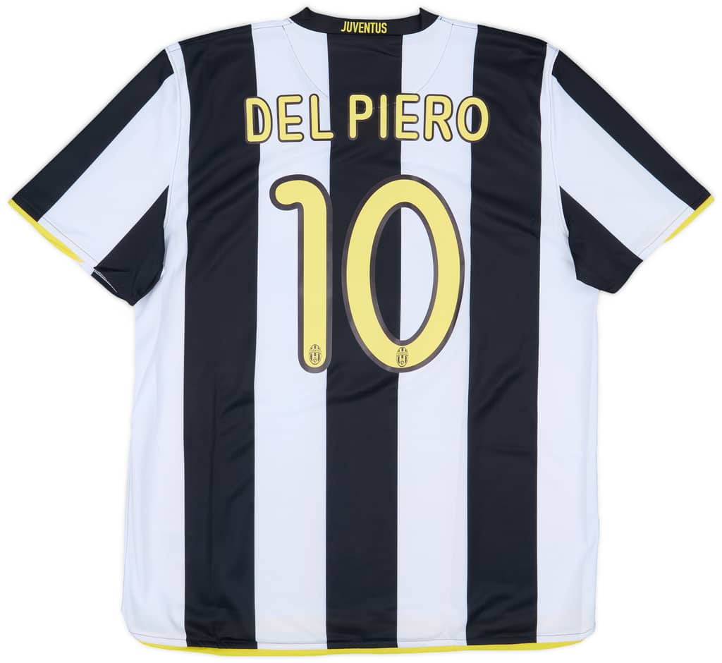 2008-09 Juventus Home Shirt Del Piero #10 - 10/10 - (XL)