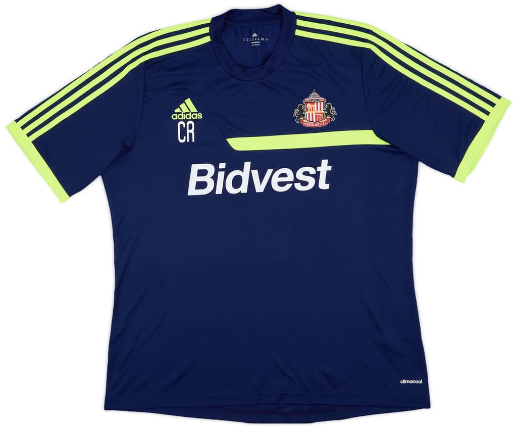 2013-14 Sunderland adidas Staff Issue Training Shirt CR - 8/10 - (XL)