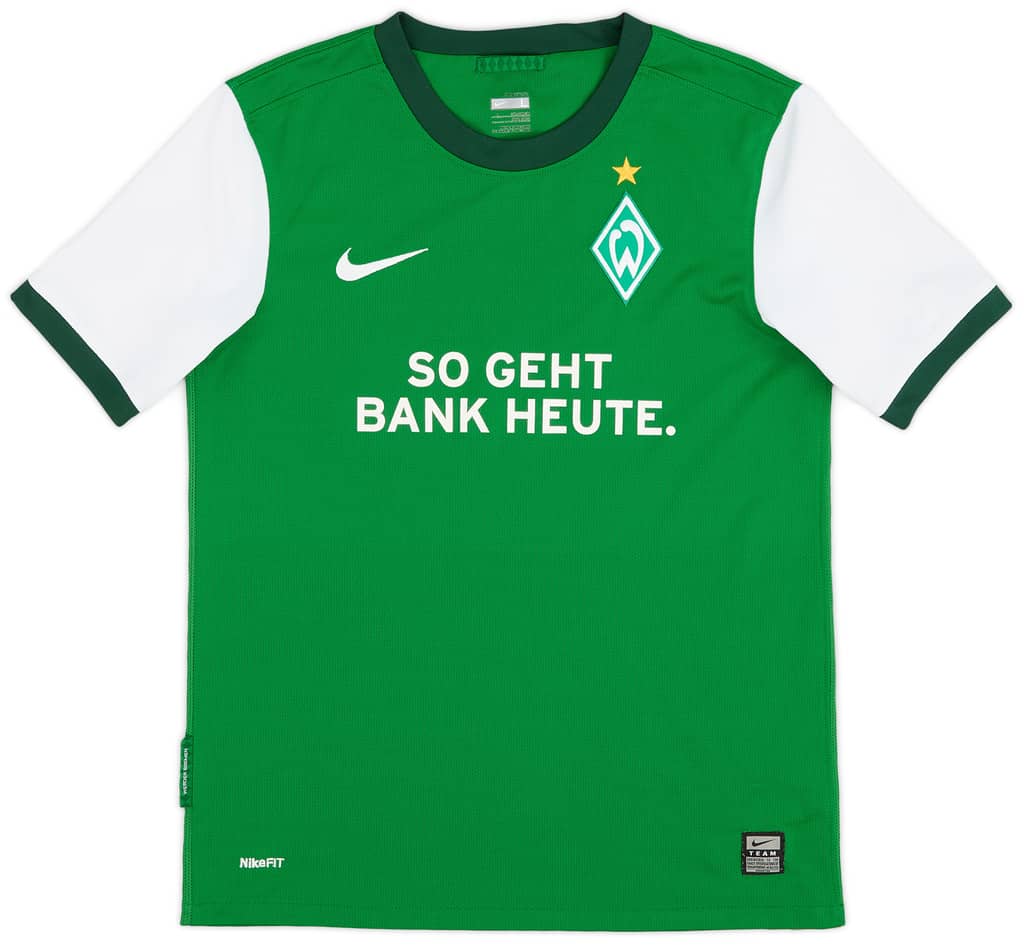 2009-10 Werder Bremen Home Shirt - 9/10 - (L.Boys)