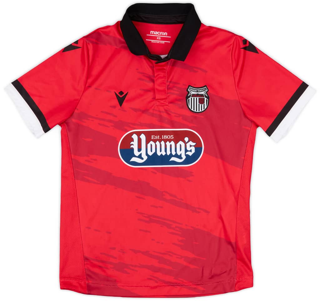 2021-22 Grimsby Town Third Shirt - 9/10 - (XS)