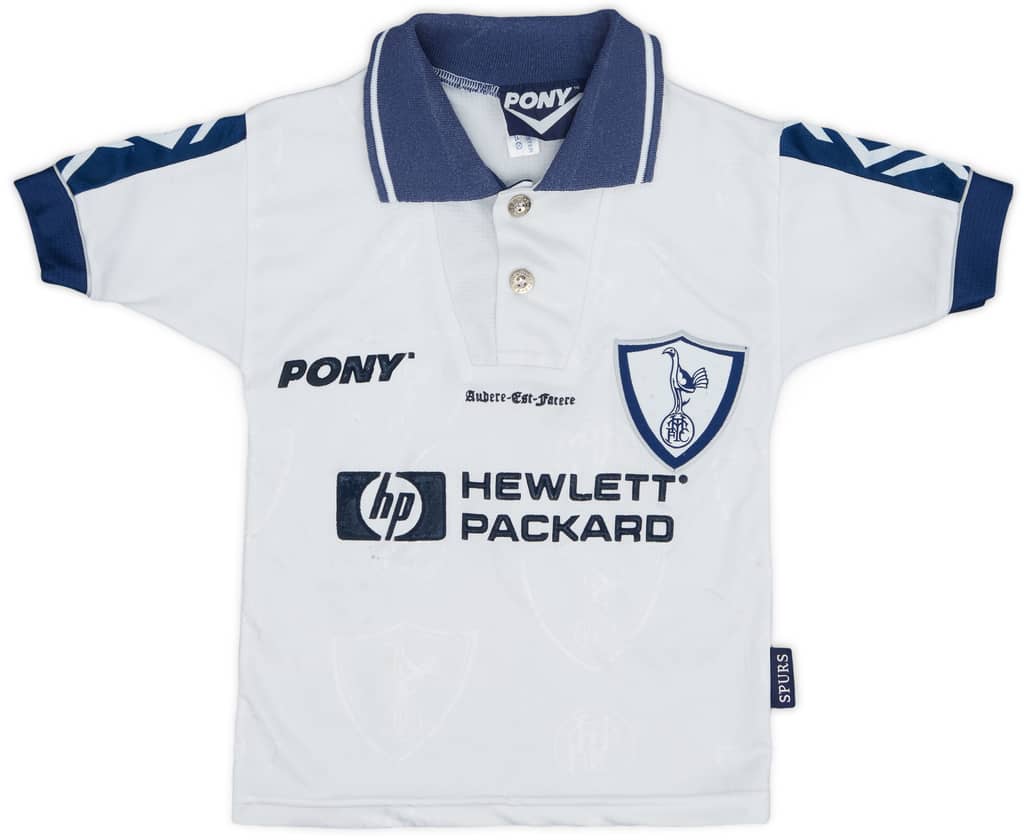 1995-97 Tottenham Home Shirt - 5/10 - (S.Boys)