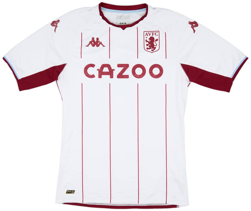 2021-22 Aston Villa Authentic Away Shirt Watkins #11 - 9/10 - (XL)