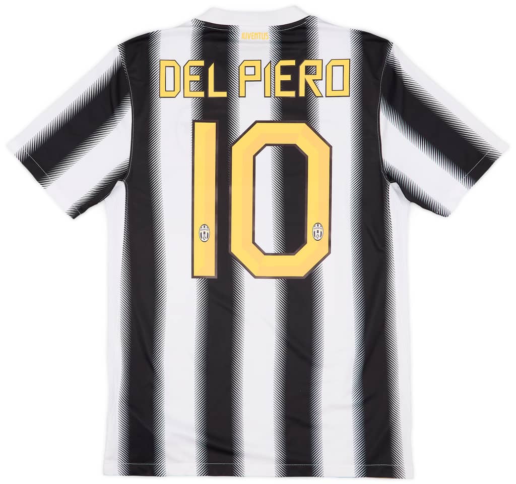 2011-12 Juventus Home Shirt Del Piero #10 - 7/10 - (S)