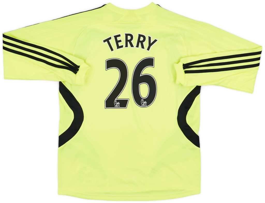 2007-08 Chelsea Away L/S Shirt Terry #26 - 8/10 - (M.Boys)