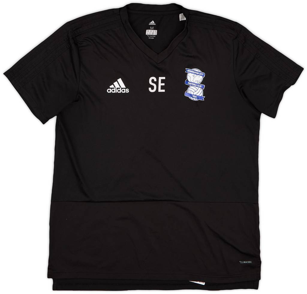 2017-18 Birmingham City Staff Issue adidas Training Shirt SE - 9/10 - (M)