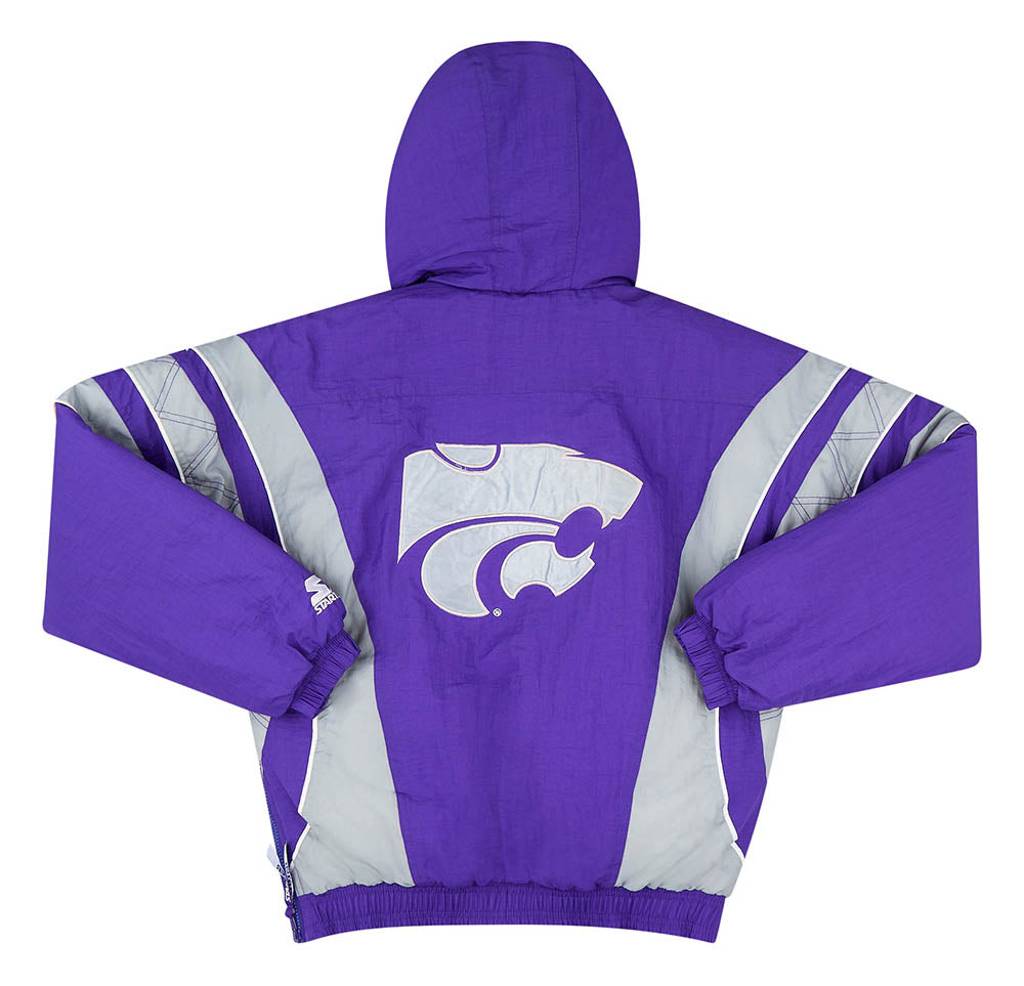 1990s Kansas State Wildcats Starter 1/2 Zip Rain Coat XL
