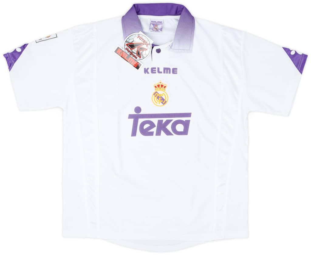 1997-98 Real Madrid Home Shirt (L)