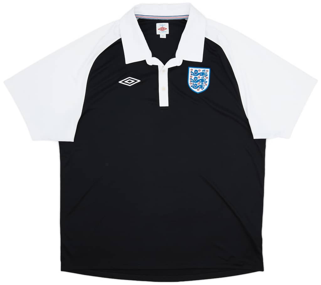 2010-11 England Umbro Polo Shirt - 8/10 - (XXL)