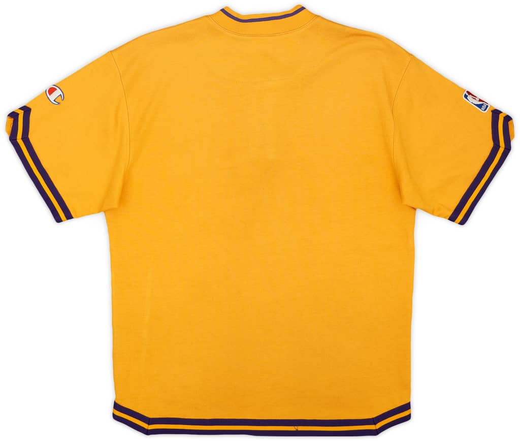 1997-98 LA Lakers Champion Shooting Shirt - 6/10 - (M.Boys)
