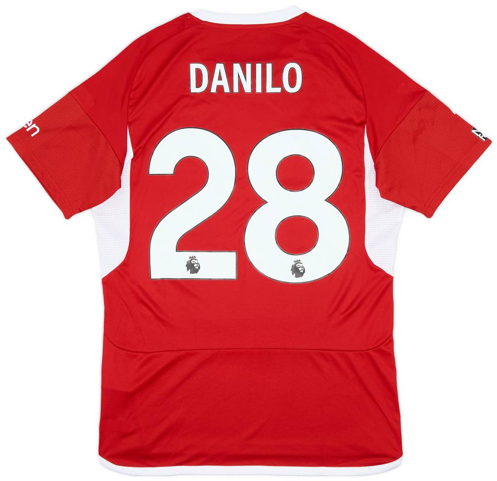 2023-24 Nottingham Forest Match Issue Home Shirt Danilo #28