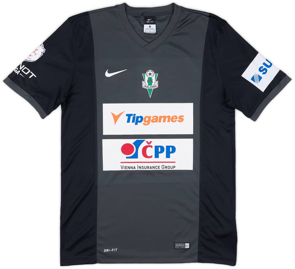 2014-15 FK Jablonec Player Issue Away Shirt Breda #14 - 9/10 - (M)