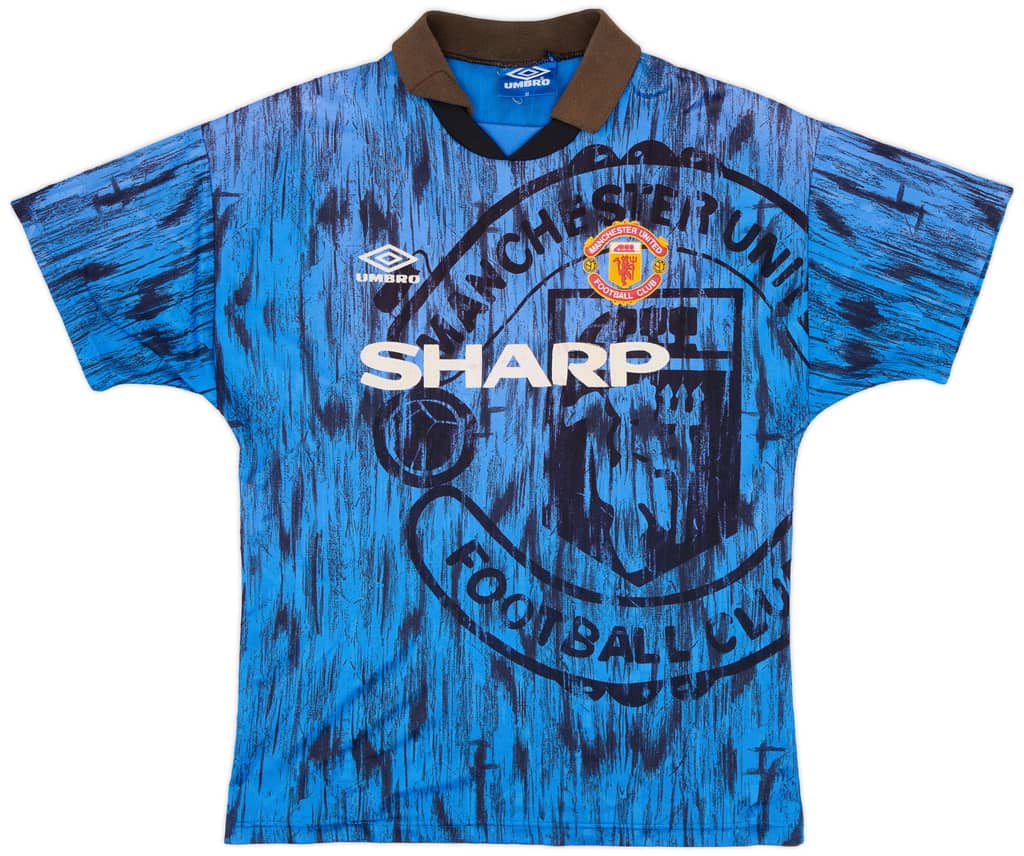 1992-93 Manchester United Away Shirt - 7/10 - (M)