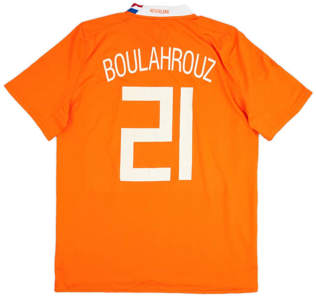 2008-10 Netherlands Home Shirt Boulahrouz #21 - 9/10 - (L)