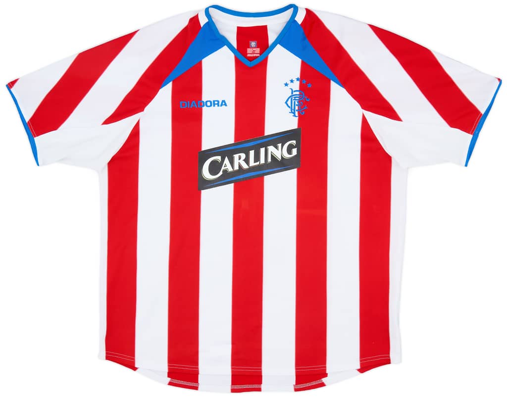 2003-04 Rangers Away Shirt - 6/10 - (XL)