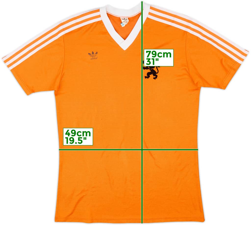 1985-88 Netherlands Home Shirt - 8/10 - (L)