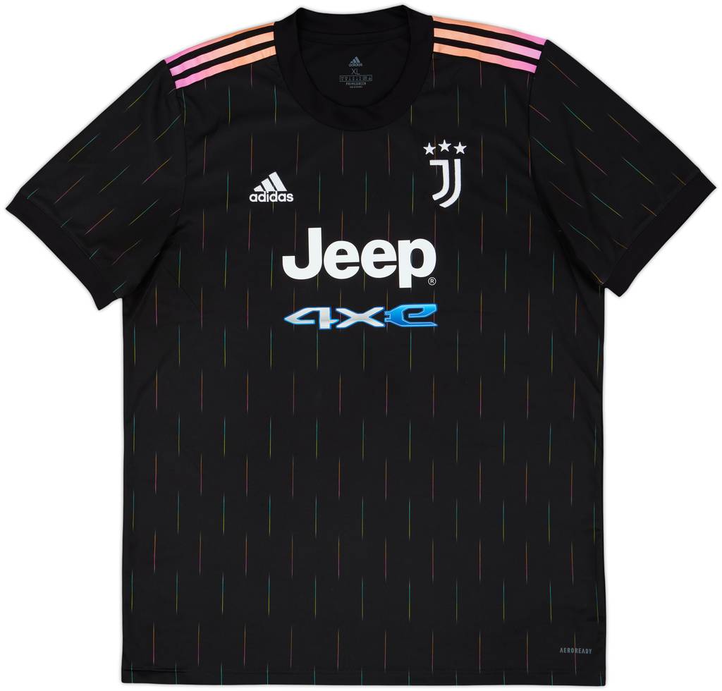 2021-22 Juventus Away Shirt - 9/10 - (XL)