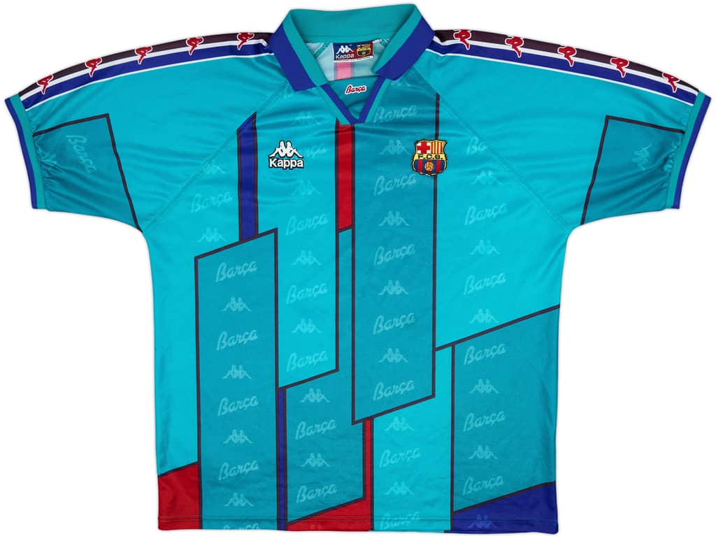 1995-97 Barcelona Away Shirt - 6/10 - (L)