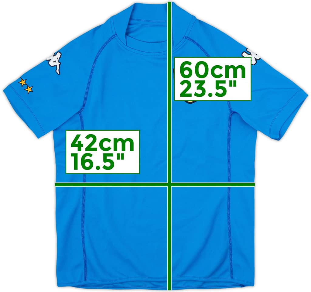 2002 Italy Home Shirt - 10/10 - (L.Boys)