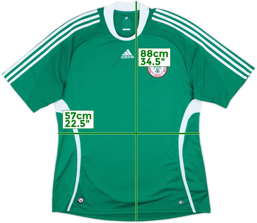2008-09 Nigeria Home Shirt - 8/10 - (XXL)