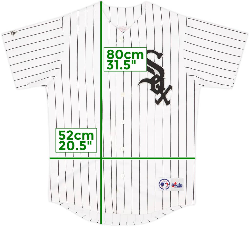 2003-08 Chicago White Sox Majestic Home Jersey - 7/10 - (M)