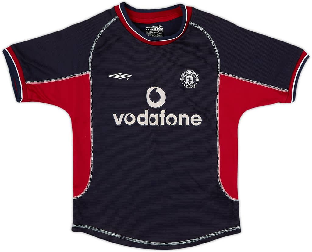 2000-01 Manchester United Third Shirt - 8/10 - (S.Boys)