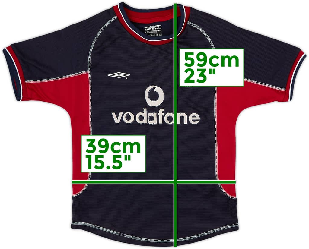 2000-01 Manchester United Third Shirt - 8/10 - (S.Boys)