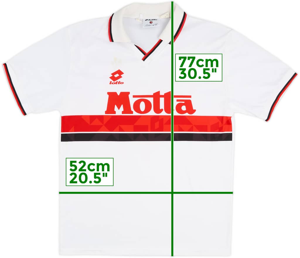 1993-94 AC Milan Away Shirt - 6/10 - (M)