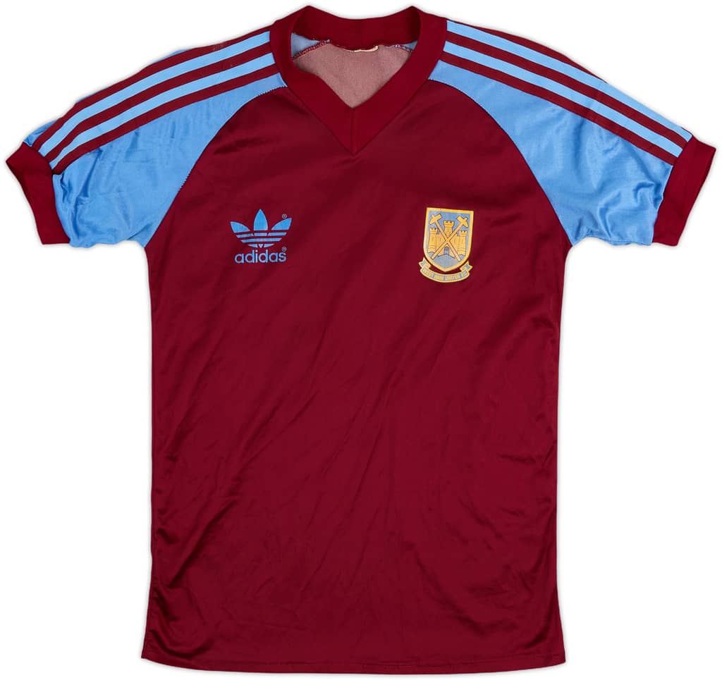 1980-83 West Ham Home Shirt - 7/10 - (Y)