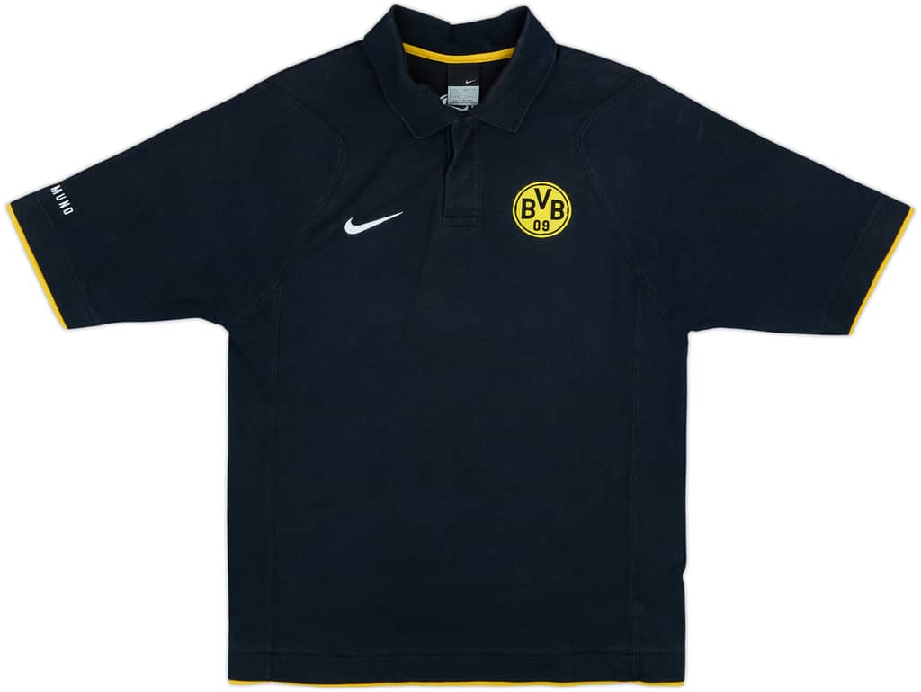 2005-06 Borussia Dortmund Nike Polo Shirt - 8/10 - (M)