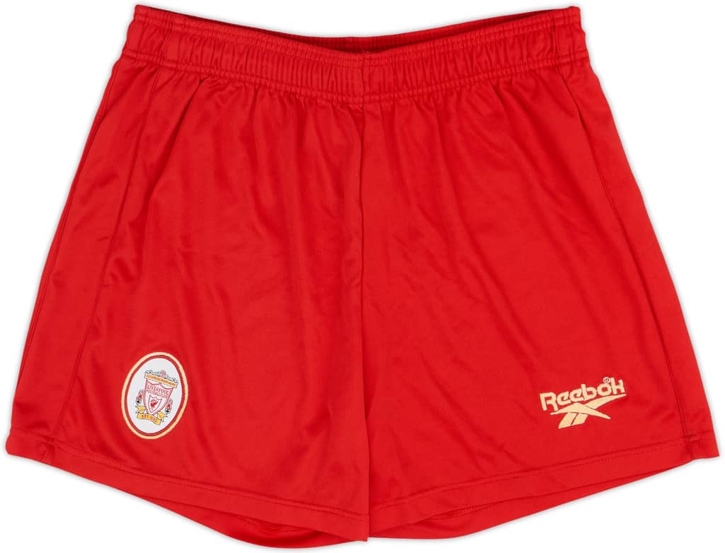 1996-98 Liverpool Home Shorts - 8/10 - (M)