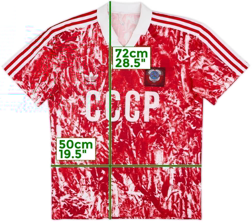 1989-91 Soviet Union Home Shirt - 8/10 - (M)