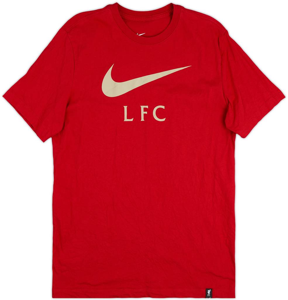 2022-23 Liverpool Nike Cotton Tee - 9/10 - (M)